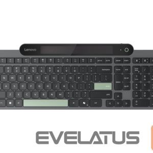 Arvuti klaviatuur Lenovo  Self-Charging Bluetooth Keyboard-US Euro | Keyboard | Bluetooth | US Euro | Black 