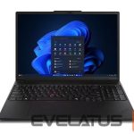Sülearvuti Lenovo  ThinkPad P16s G4 Intel | Black | 16 " | IPS | WUXGA | 1920 x 1200 pixels | Anti-glare | Intel Core Ultra 7 | 255H | 32 (2x16GB) GB | SODIMM DDR5 | Solid-state drive capacity 1000 GB | NVIDIA RTX PRO 500 Blackwell Generation | GDDR7 | 6 GB | Windows 11 Pro | 802.11be | Bluetooth version 5.4 | Keyboard language Nordic | Keyboard backlit | Warranty 36 month(s) | Battery warranty 12 month(s) 