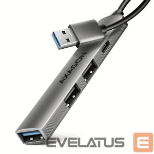 Laadija Axagon  ALU STRIP USB-A 4 port hub | HUE-STA 
