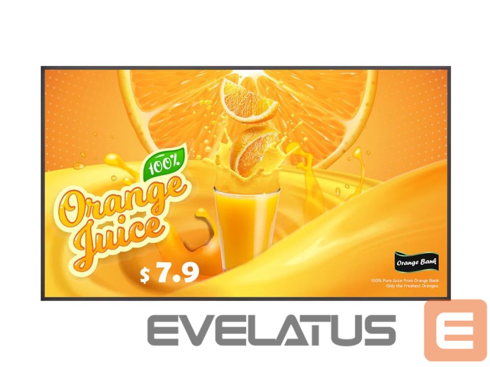 Monitorid LG Standard Signage | 65UH5Q-E | 65 " | Landscape/Portrait | 24/7 | webOS | 500 cd/m² | 8 ms | 178 ° | 178 °