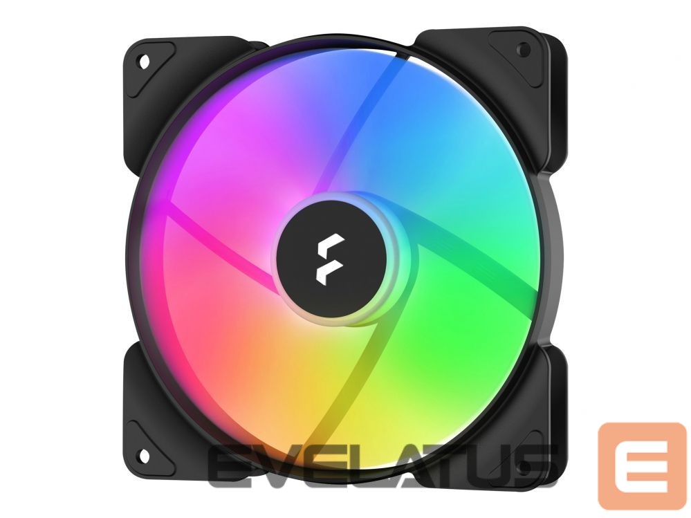 Jahutid Fractal Design | Aspect 14 RGB PWM Black Frame | Power supply included | Case fan