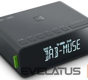 Interaktiivne lahendus Muse  DAB+/FM RDS Radio M-175 DBI Alarm function, AUX in, Black 