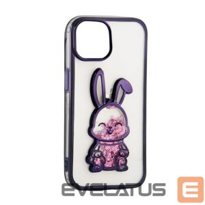 Tagakaaned iLike Apple iPhone 11 Silicone Case Print Desire Rabbit Purple