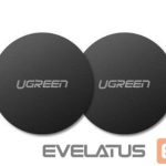 Automaatne hoidja Ugreen  2x metal plates plate for magnetic phone holders Black
