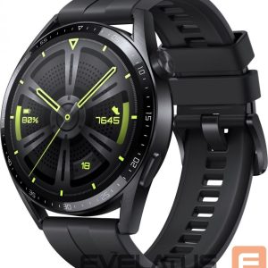 Nutikell Huawei  Watch GT 3 46mm With Black Sport Strap Black