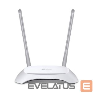 Ruuterid TP-Link  Router TL-WR840N 802.11n, 300 Mbit/s, 10/100 Mbit/s, Ethernet LAN (RJ-45) ports 4, Antenna type 2xExternal 