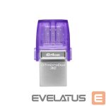 Mälupulk Kingston  DataTraveler DT Micro Duo 3C 64 GB, USB Type-C and Type-A, Purple 