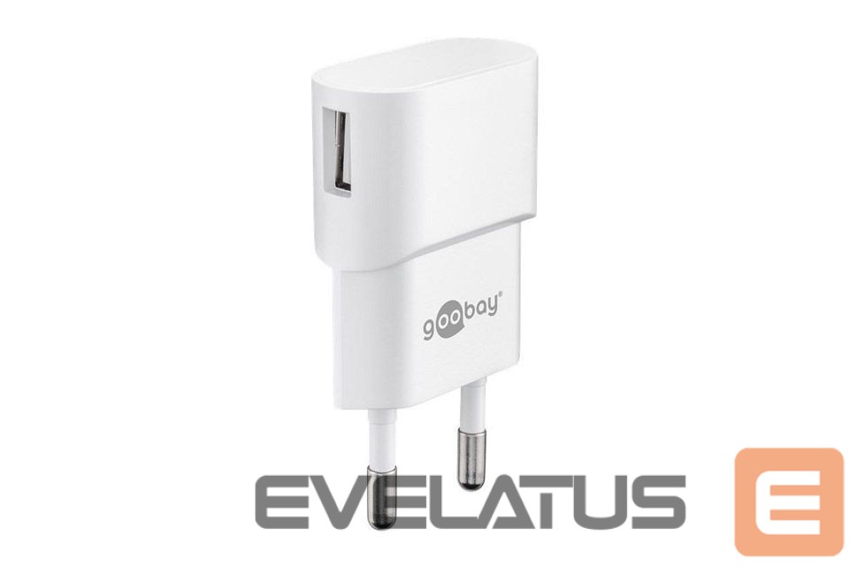Adaptrid Goobay USB charger Mains socket 44948 Power Adapter, USB 2.0 port A