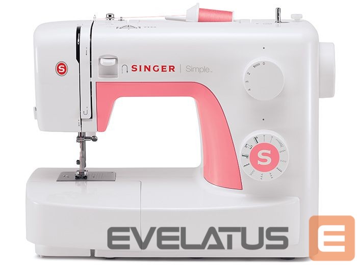Muud väikesed kodumasinad Singer Sewing machine SIMPLE 3210 White, Number of stitches 10, Number of buttonholes 1,