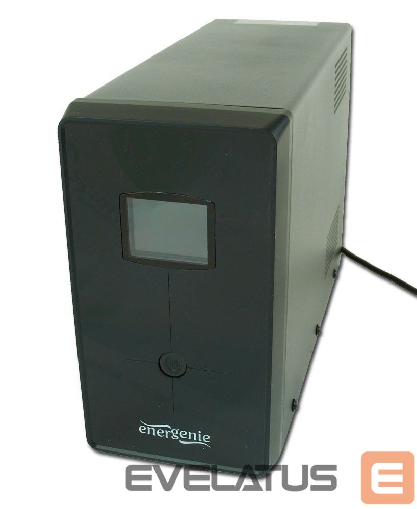 Serverid EnerGenie UPS with USB and LCD display, Black 1200 VA, 720 W