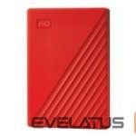 Arvuti komponendid Western Digital  WD My Passport 2TB portable HDD Red 