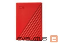 Arvuti komponendid Western Digital  WD My Passport 2TB portable HDD Red 