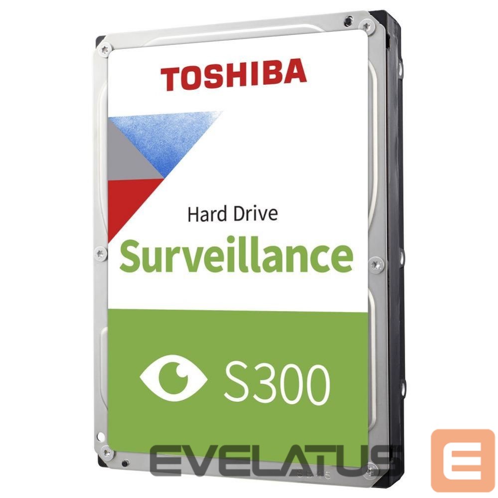 Kõvaketas HDD Toshiba HDD||S300|4TB|SATA|256 MB|5400 rpm|3,5"|HDWT840UZSVA