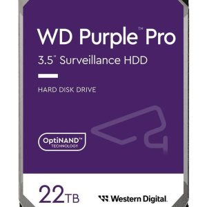 Kõvaketas HDD Western Digital  HDD||Purple Pro|22TB|SATA|512 MB|7200 rpm|3,5"|WD221PURP 