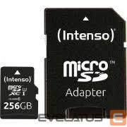 Muu arvutitarvik Intenso  MEMORY MICRO SDXC 256GB UHS-I/W/ADAPTER 3423492 
