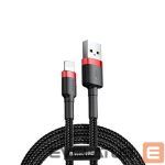 Kaabel Baseus  CABLE LIGHTNING TO USB 1M/RED/BLACK CALKLF-B19 