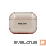 Korpus kõrvaklappidele Evelatus Apple AirPods 3 TPU Protective Case Transparent Pink