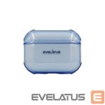 Korpus kõrvaklappidele Evelatus Apple AirPods 3 TPU Protective Case Transparent Blue