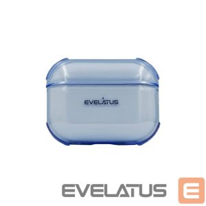 Korpus kõrvaklappidele Evelatus Apple AirPods 3 TPU Protective Case Transparent Blue