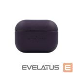 Korpus kõrvaklappidele Evelatus Apple AirPods 3 Protective Silicone Case Deep Purple