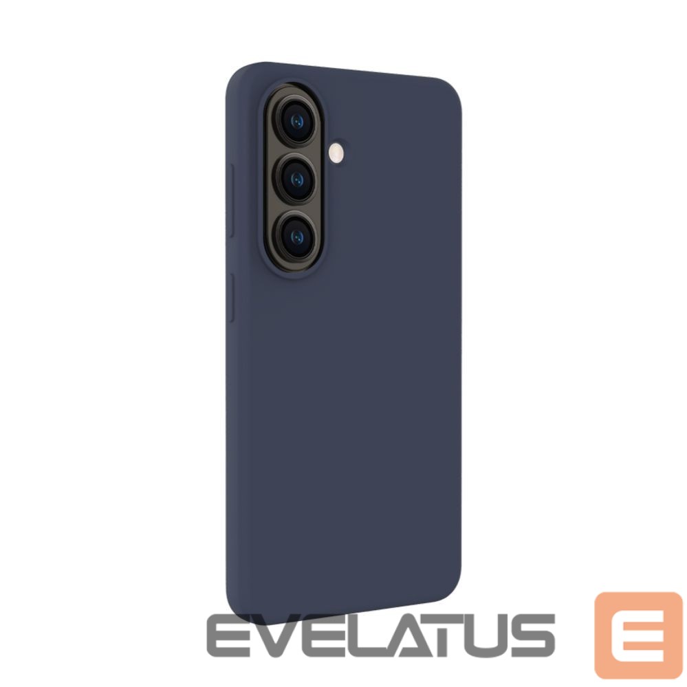 Tagakaaned Evelatus Samsung Galaxy S26 Premium Magnetic Soft Touch Silicone Case Dark Blue