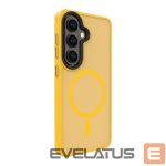 Tagakaaned Evelatus Samsung Galaxy S26 Hybrid Case with Magnetic PC+TPU Orange