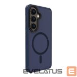 Tagakaaned Evelatus Samsung Galaxy S26 Hybrid Case with Magnetic PC+TPU Dark Blue