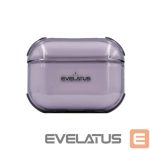 Korpus kõrvaklappidele Evelatus Apple AirPods 4 TPU Protective Case Transparent Purple