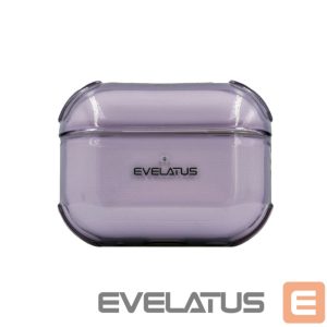 Korpus kõrvaklappidele Evelatus Apple AirPods 3 TPU Protective Case Transparent Purple