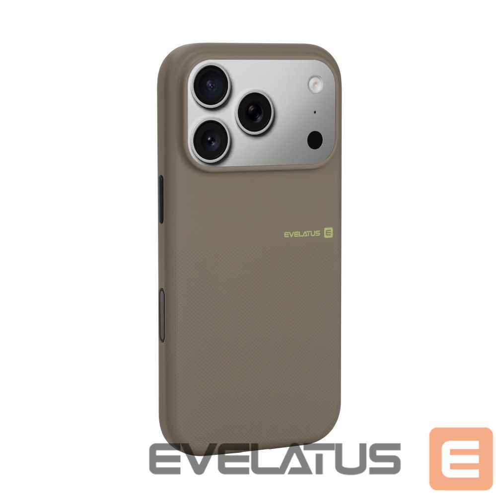 Tagakaaned Evelatus Apple iPhone 17 Pro Max Premium MagSafe Sandstone Case Grey
