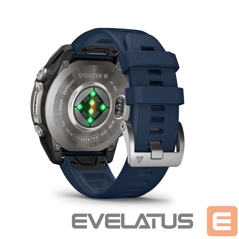 Nutikell Garmin quatix 8 – 47 mm, AMOLED Marine GPS Smartwatch