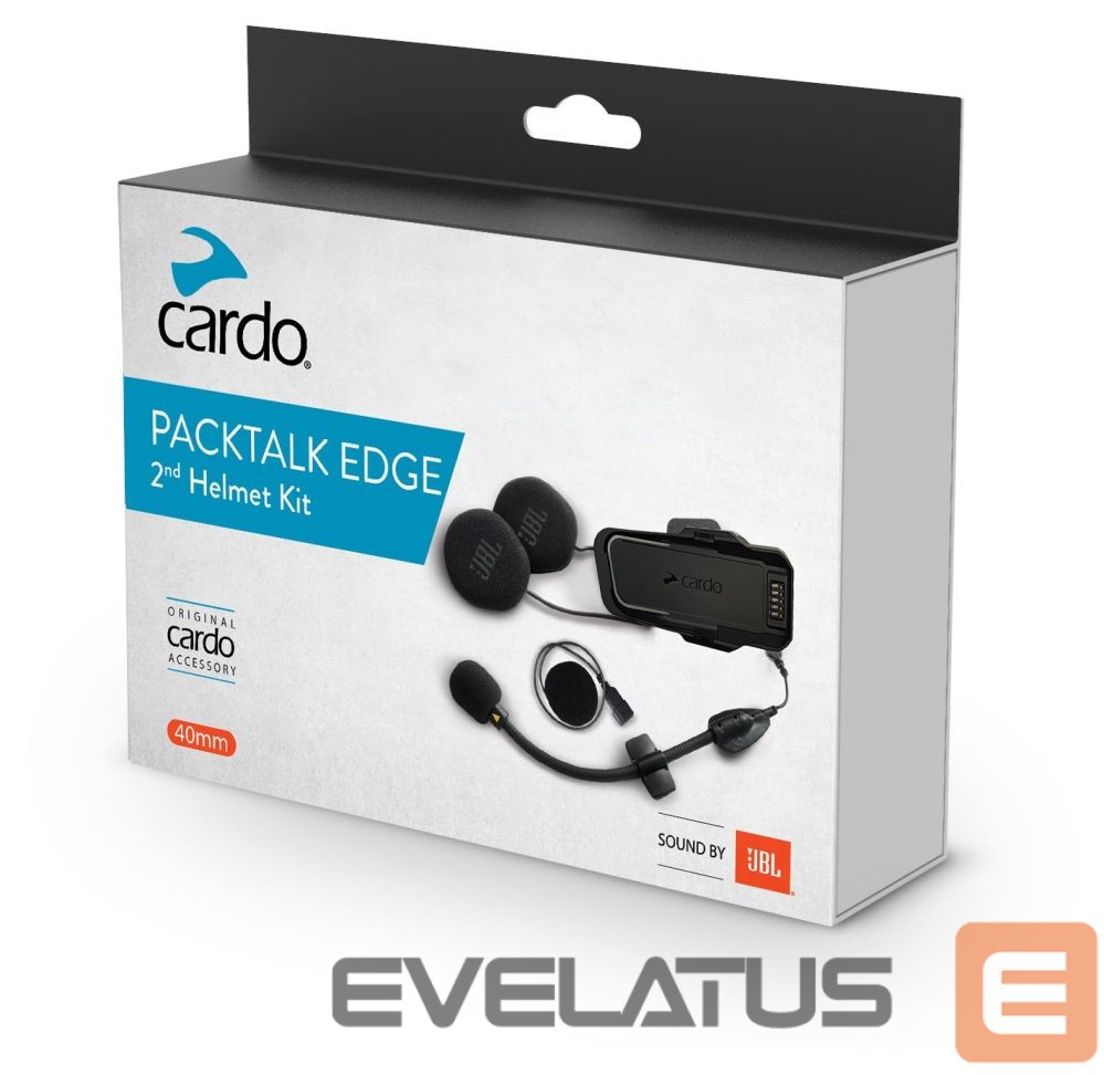 Jalgratta tarvik Cardo ACCESSORY - PT EDGE 2ND HELMET KIT JBL