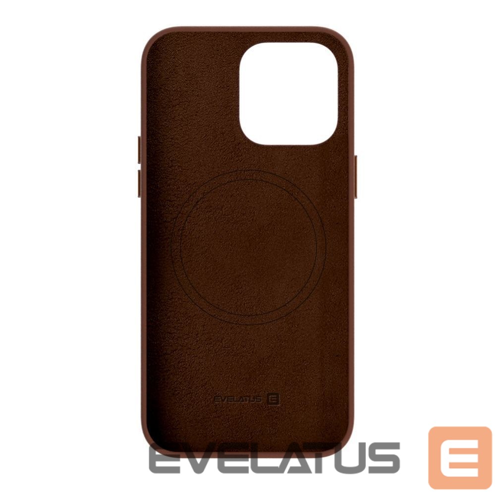 Tagakaaned Evelatus Apple iPhone 13 Pro Genuine Leather case with MagSafe Brown