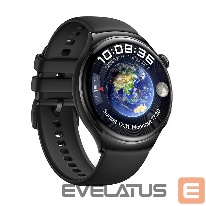 Nutikell Huawei Watch 4 Black Stainless Steel