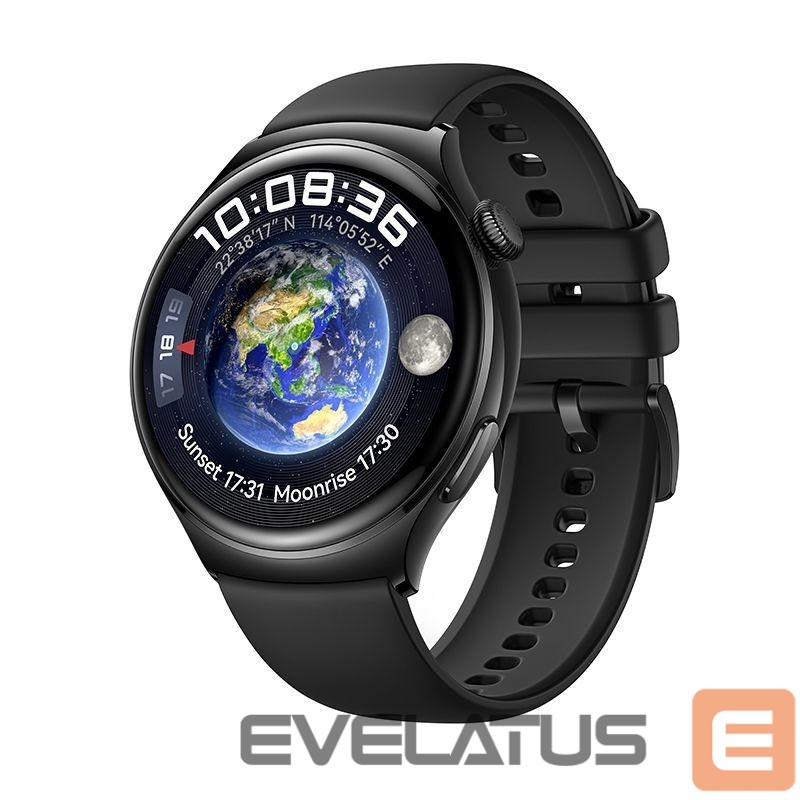 Nutikell Huawei Watch 4 Black Stainless Steel