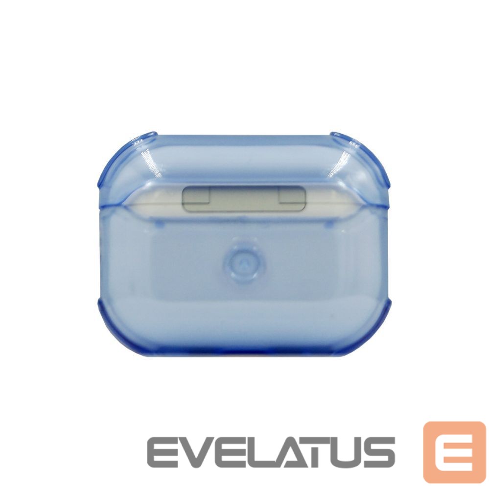 Korpus kõrvaklappidele Evelatus Apple AirPods 4 TPU Protective Case Transparent Blue