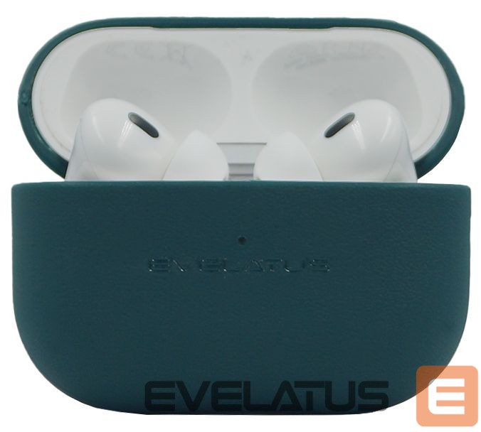 Korpus kõrvaklappidele Evelatus Apple AirPods Pro 2 Protective Silicone Case Dark Green