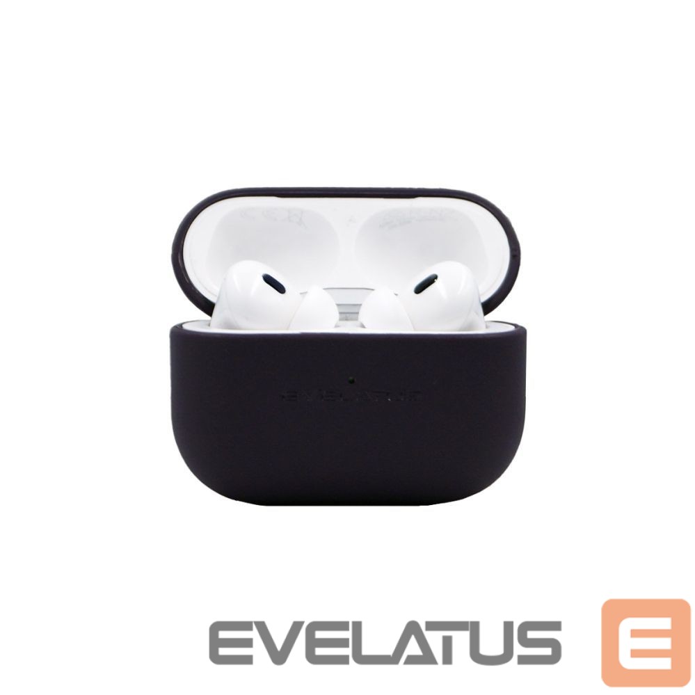 Korpus kõrvaklappidele Evelatus Apple AirPods 3 Protective Silicone Case Deep Purple