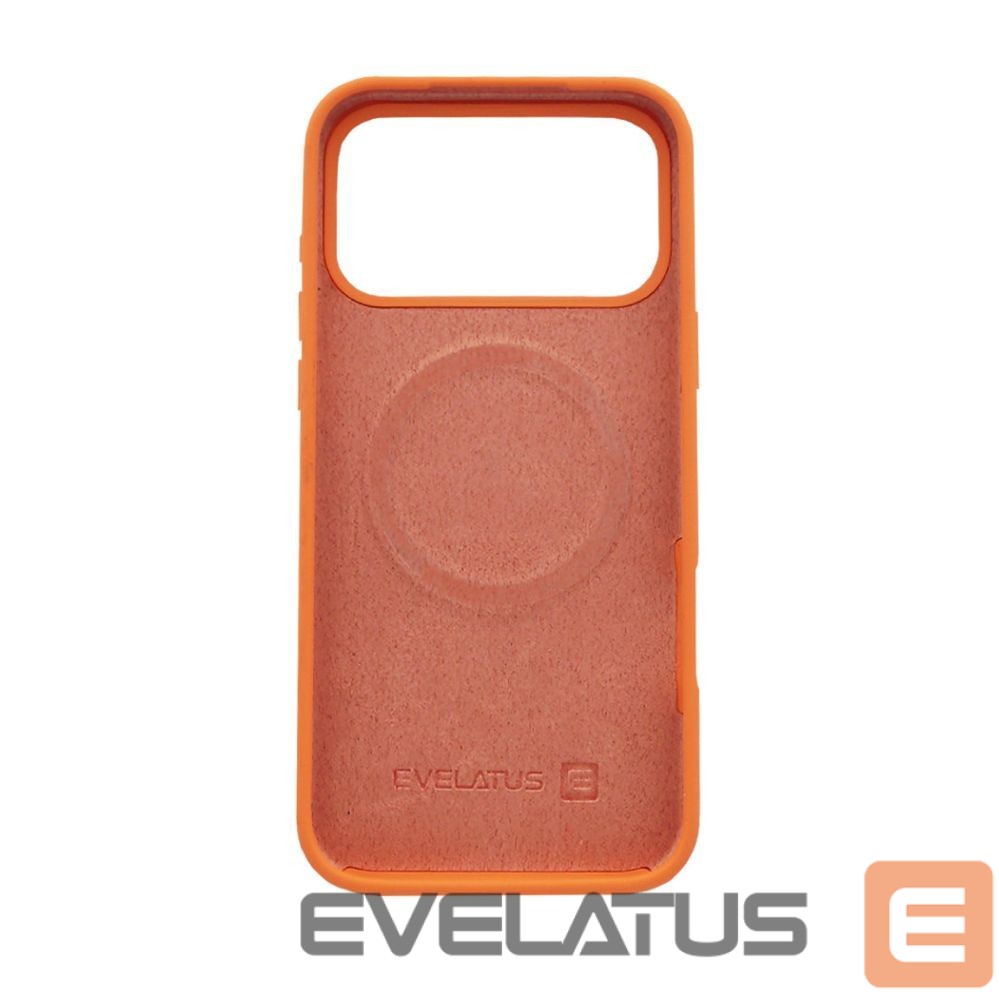 Tagakaaned Evelatus Apple iPhone 17 Pro Max Premium Magsafe Soft Touch Silicone Papaya