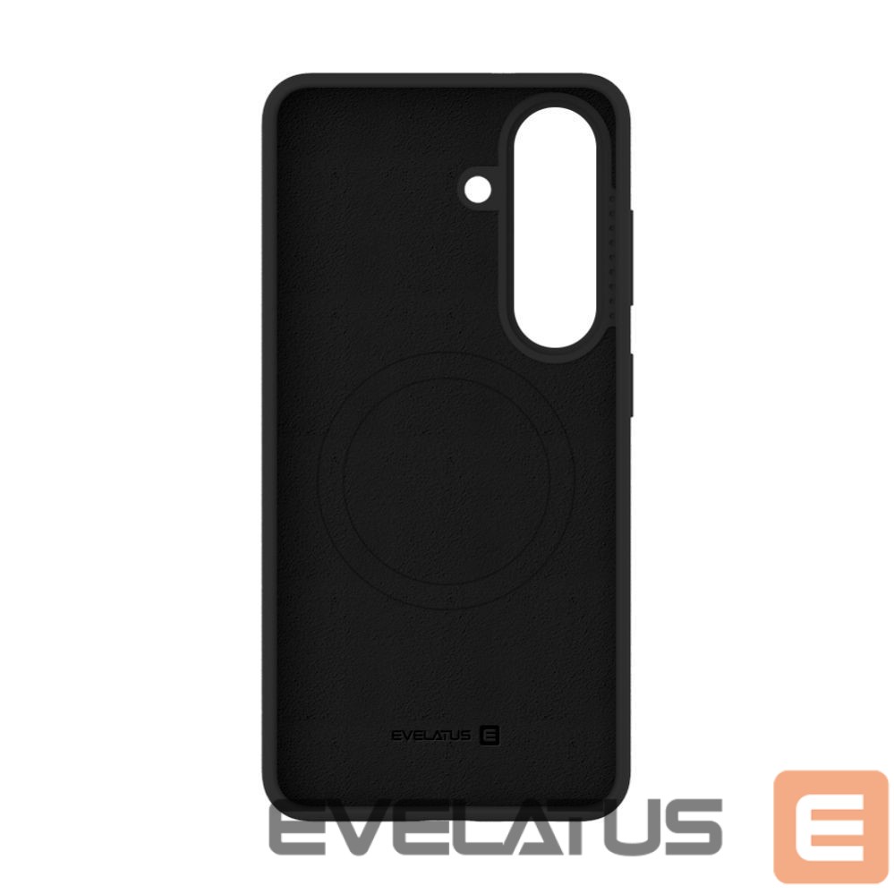 Tagakaaned Evelatus Samsung Galaxy S26 Premium Magnetic Soft Touch Silicone Case Black
