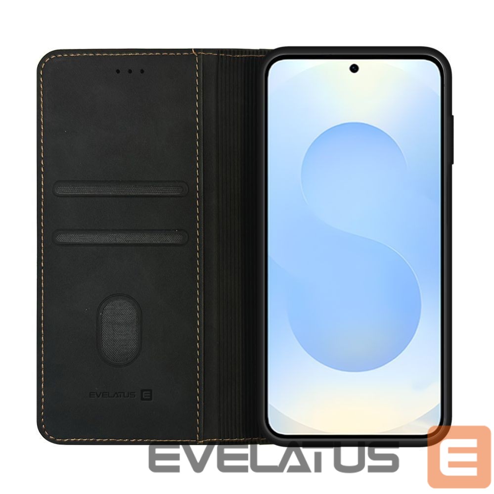 Kaaned - kaaned Evelatus Samsung Galaxy S26 Book Case Black