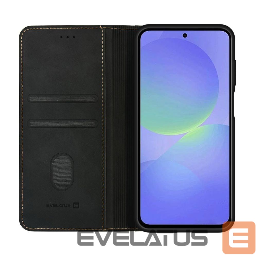 Kaaned - kaaned Evelatus Samsung Galaxy A37 Book case Black