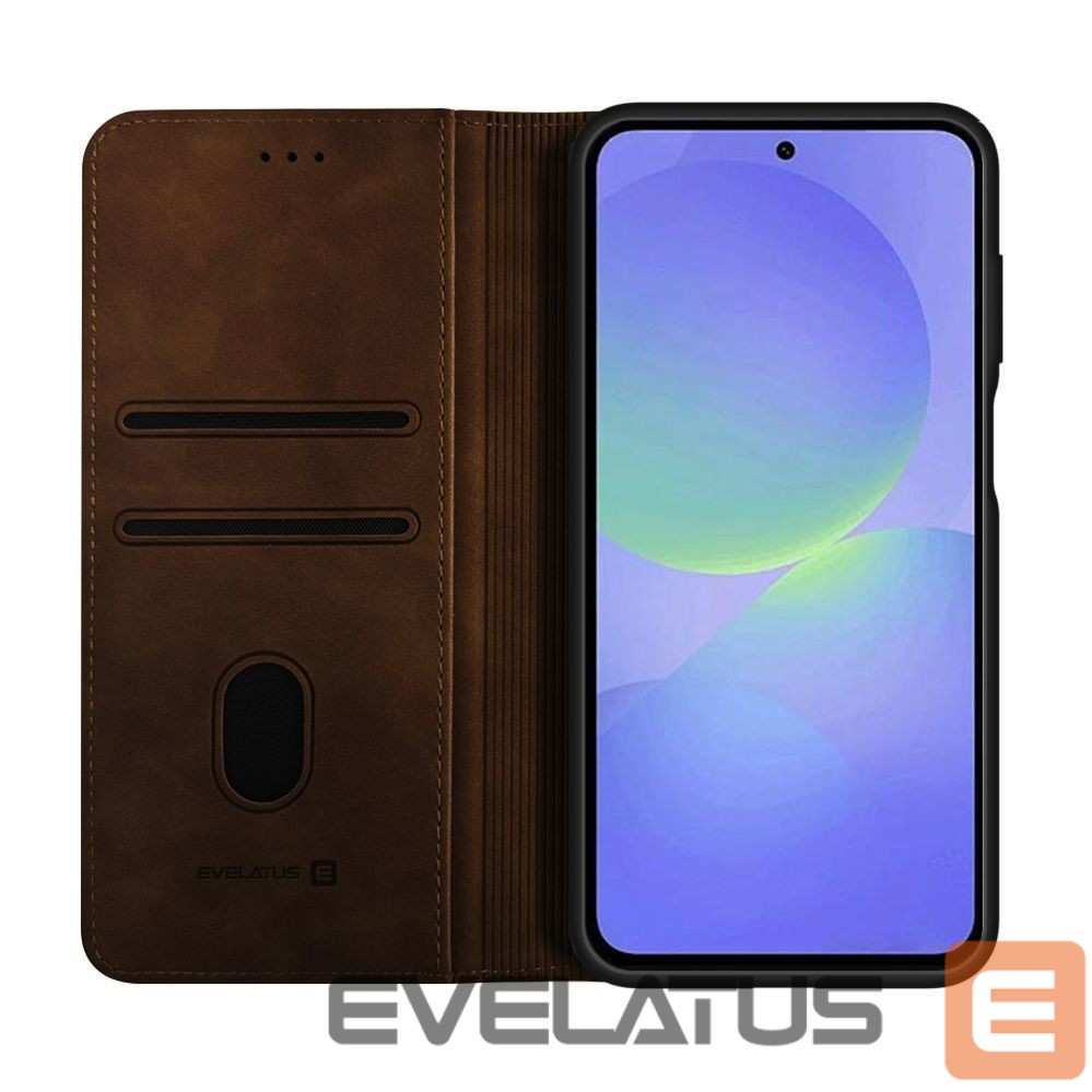 Kaaned - kaaned Evelatus Samsung Galaxy A37 Book case Brown