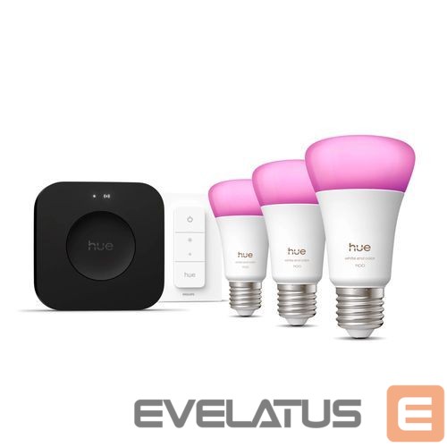 LED pirn Philips Hue WCA A60 E27 3KIT sw Pro EU |