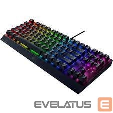 Arvuti klaviatuur Razer BlackWidow V3 Tenkeyless Gaming keyboard, RGB LED light, RU, Black, Wired