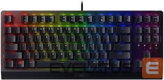 Arvuti klaviatuur Razer BlackWidow V3 Tenkeyless Gaming keyboard, RGB LED light, RU, Black, Wired