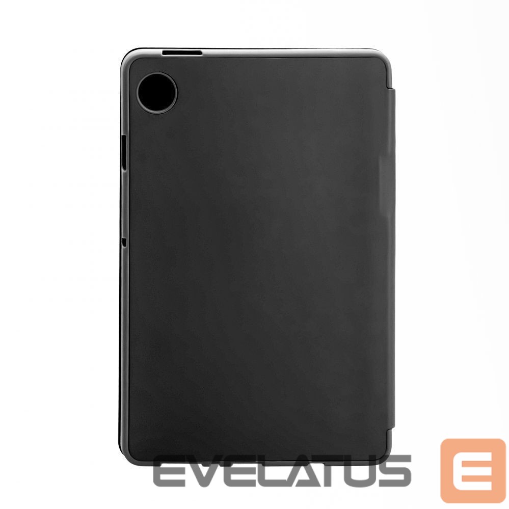 Kaaned Evelatus Galaxy Tab A9 Tablet case with imitate microfiber inside Black