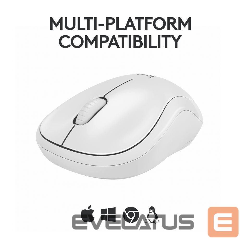 Arvutitarvikud Logitech LOGI M240 Silent Bluetooth Mouse - WHITE