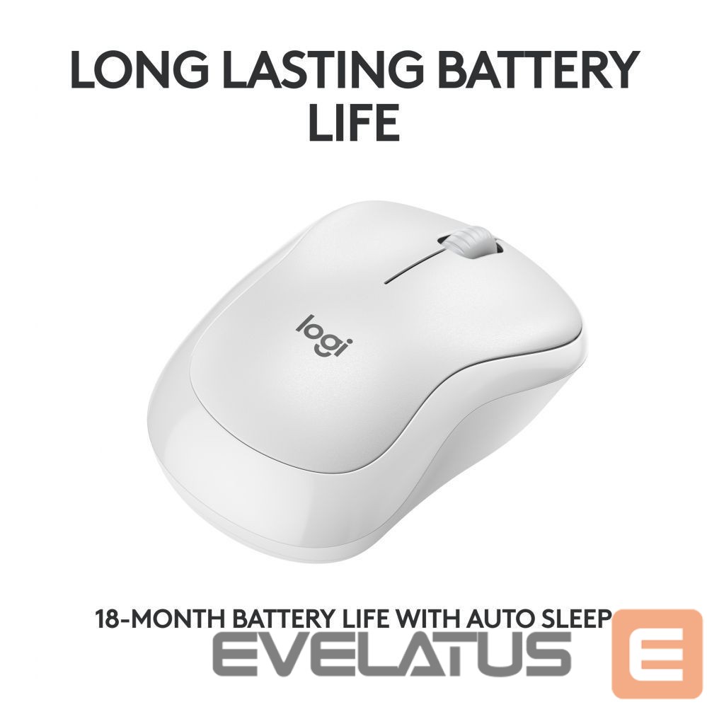 Arvutitarvikud Logitech LOGI M240 Silent Bluetooth Mouse - WHITE