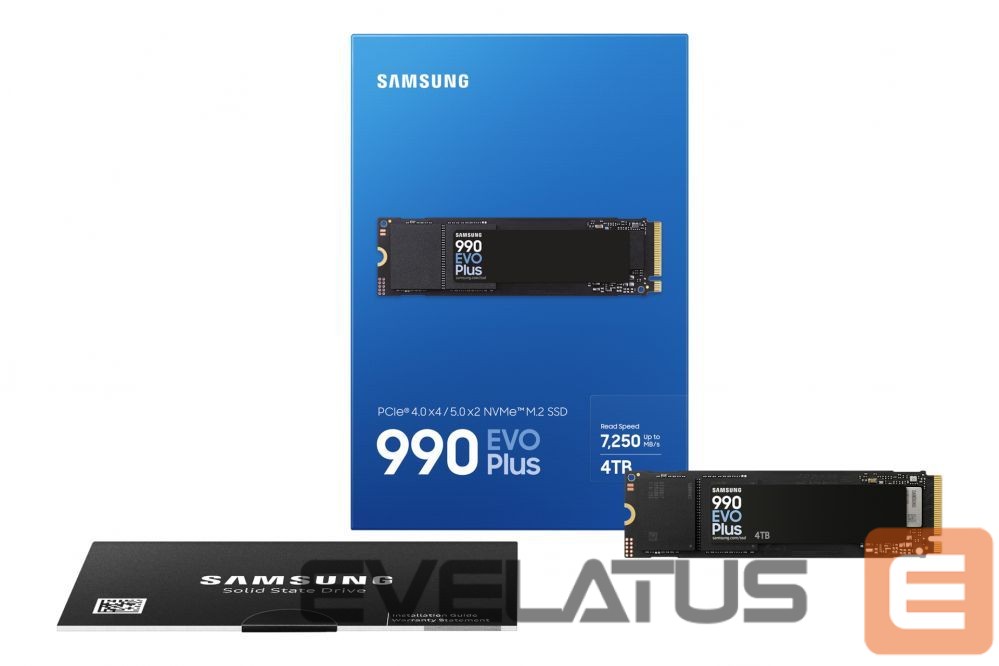 Arvuti komponendid Samsung SAMSUNG SSD 990 EVO Plus 4TB M.2 NVMe